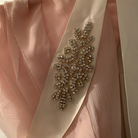 White by Vera Wang Strapless Ruffle Dress - Picture 5 of 5